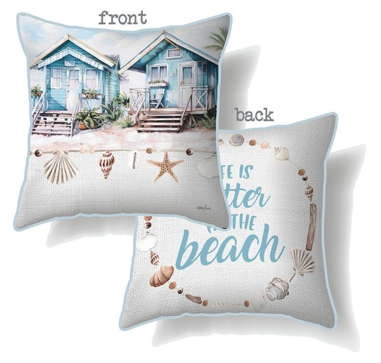 BEACH SHACK CUSHION LARGE