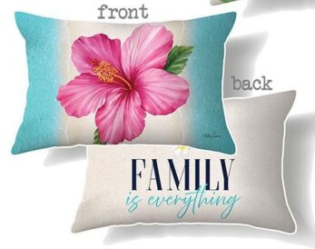 FRANGIPANI FAMILY CUSHION