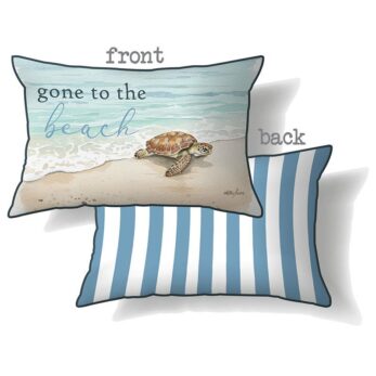 GONE TO BEACH CUSHION