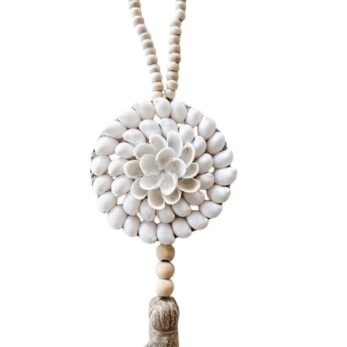 SHELL GARLAND WHITE