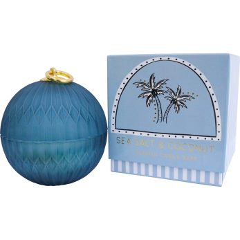 SEASALT & COCONUT BAUBLE CANDLE
