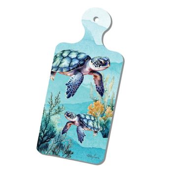 CERAMIC TURTLE GRAZING PLATE