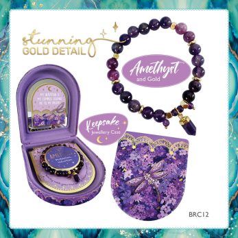 AMETHYST CRYSTAL BRACELET