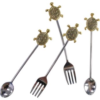 TURTLE FORK/SPOON SET