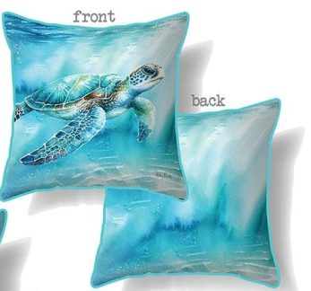 SEA TURTLE CUSHION 45X45