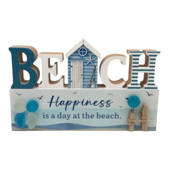 BEACH HAPPINESS PLAQUE