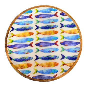 FISH MANGO WOOD PLATE