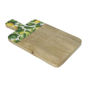 LEMON MANGO WOOD GRAZING BOARD