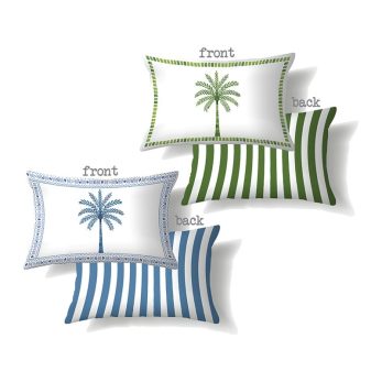 PALM TREE CUSHION SET