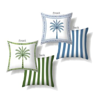 PALM TREE CUSHION SET